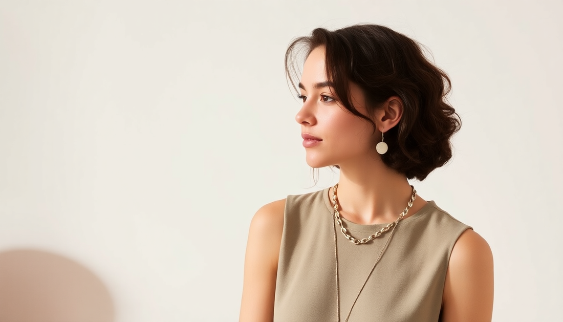 minimalist style gender neutral accessories based on the product style from Mira Aura & Co. 