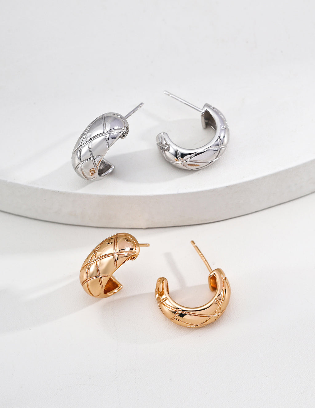 Arlo Grid Earrings