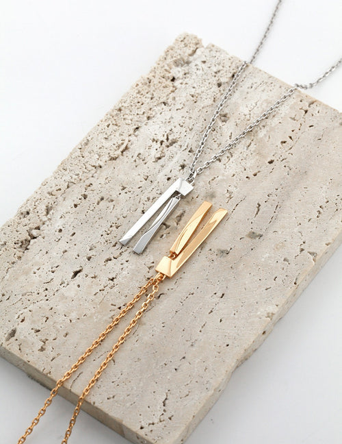 Axis Geometry Necklace