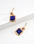 Azurra Lapis Earrings
