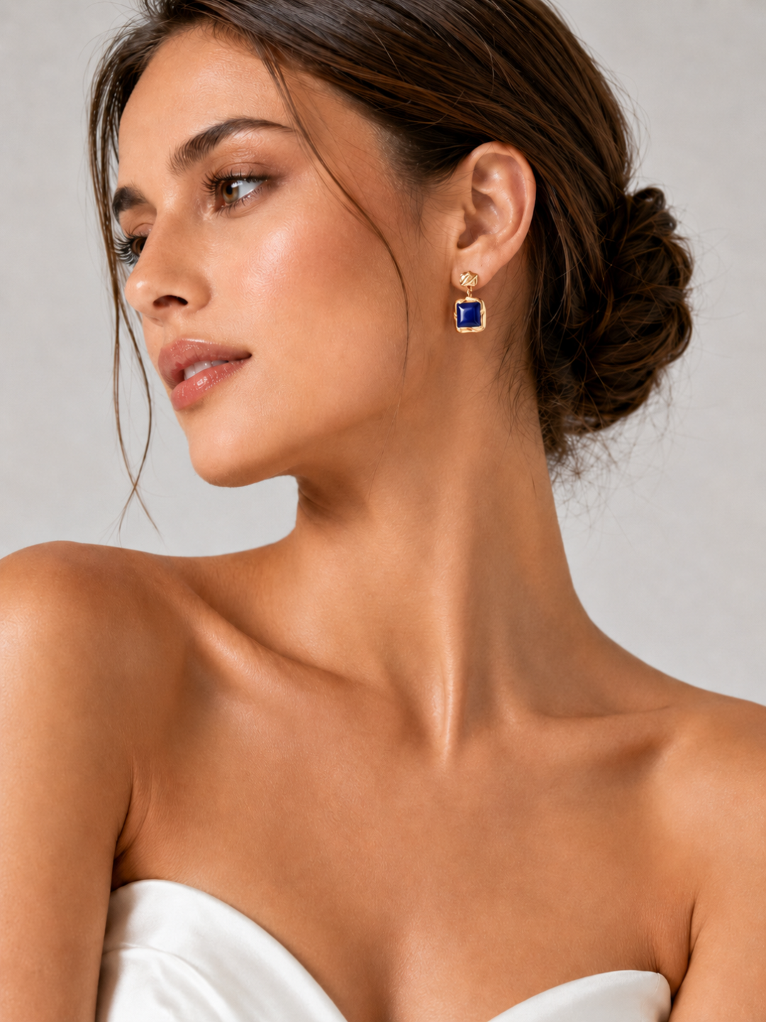 Azurra Lapis Earrings