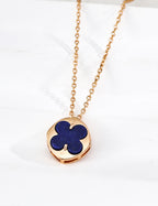Clova Lapis Necklace
