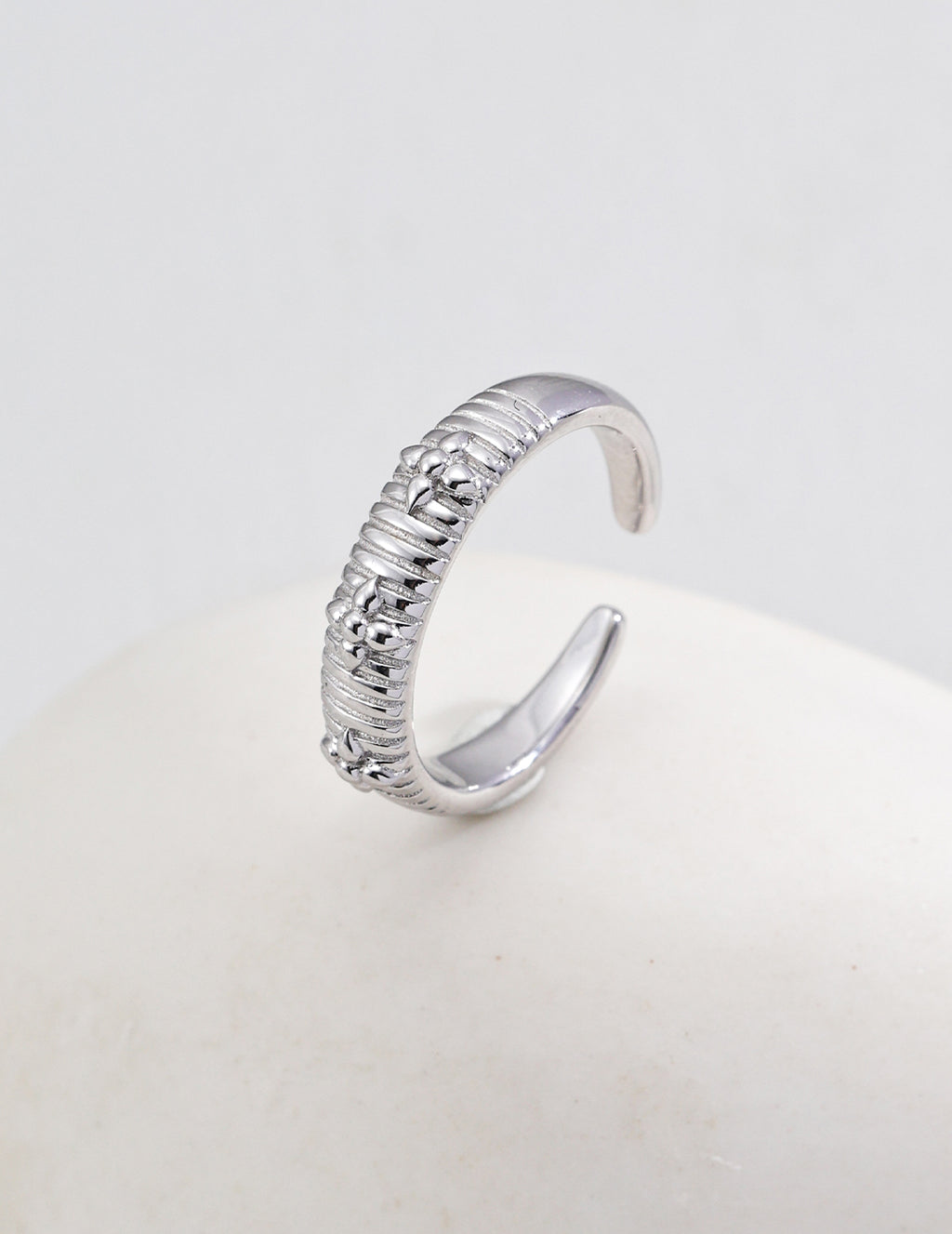 Adjustable Eclipse Band Ring