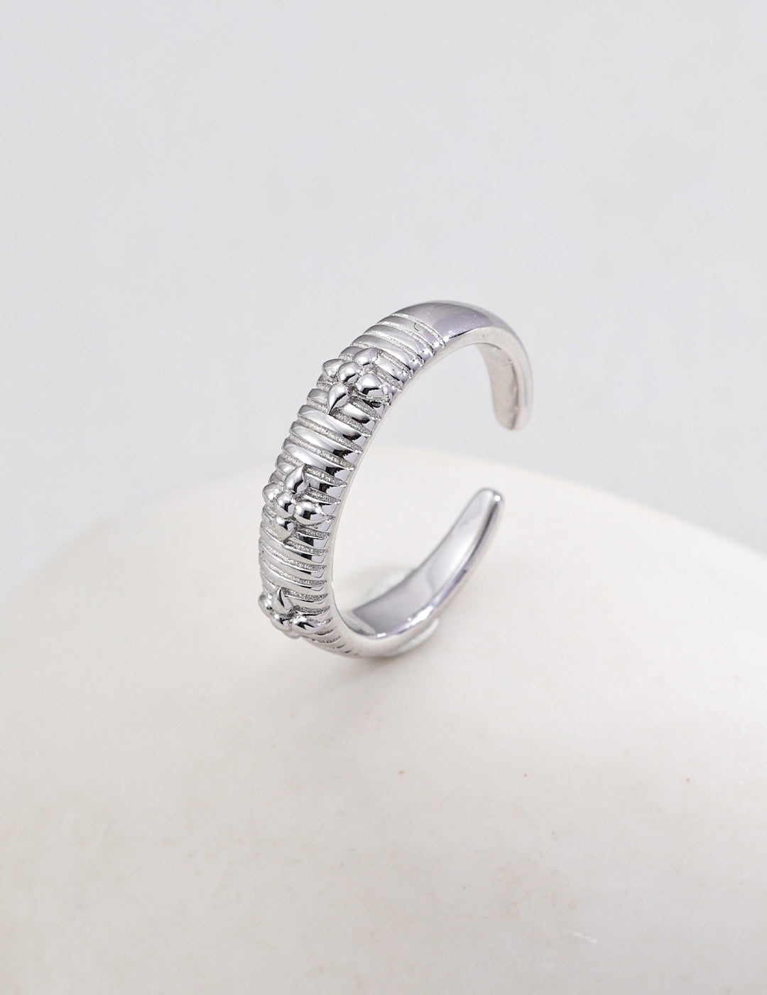 Adjustable Eclipse Band Ring