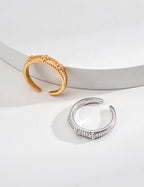 Adjustable Eclipse Band Ring