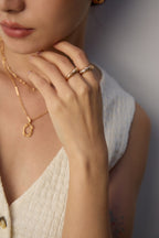 Adjustable Eclipse Band Ring