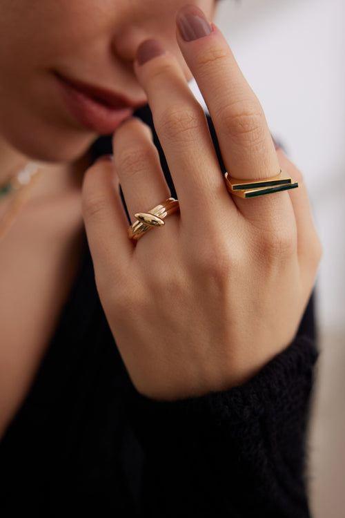 Eclipse Line Ring