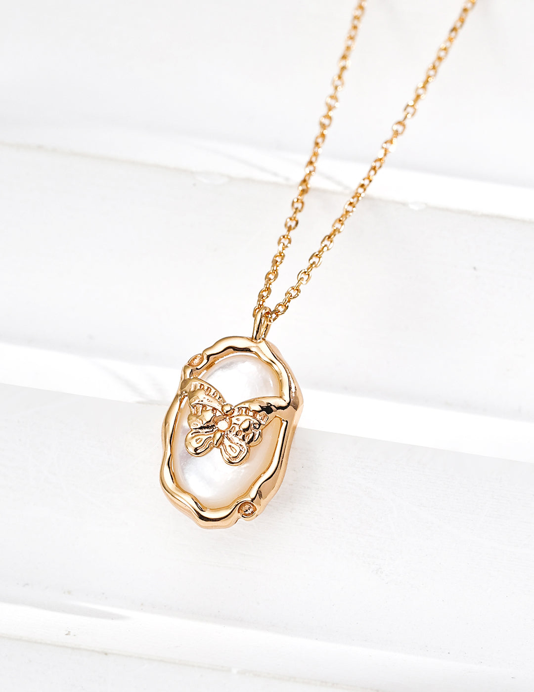 Elara Butterfly Necklace