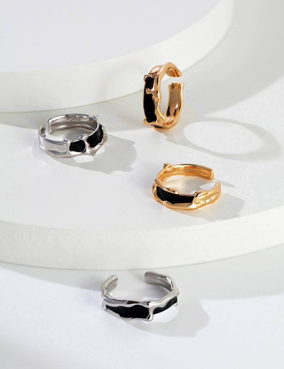 Fluid Veil Ring