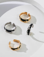 Fluid Veil Ring