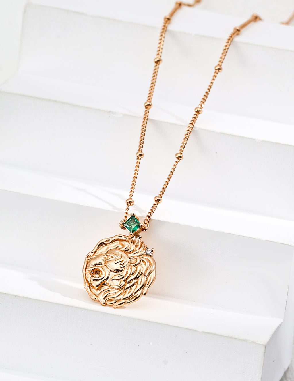 Leo Crest Necklace