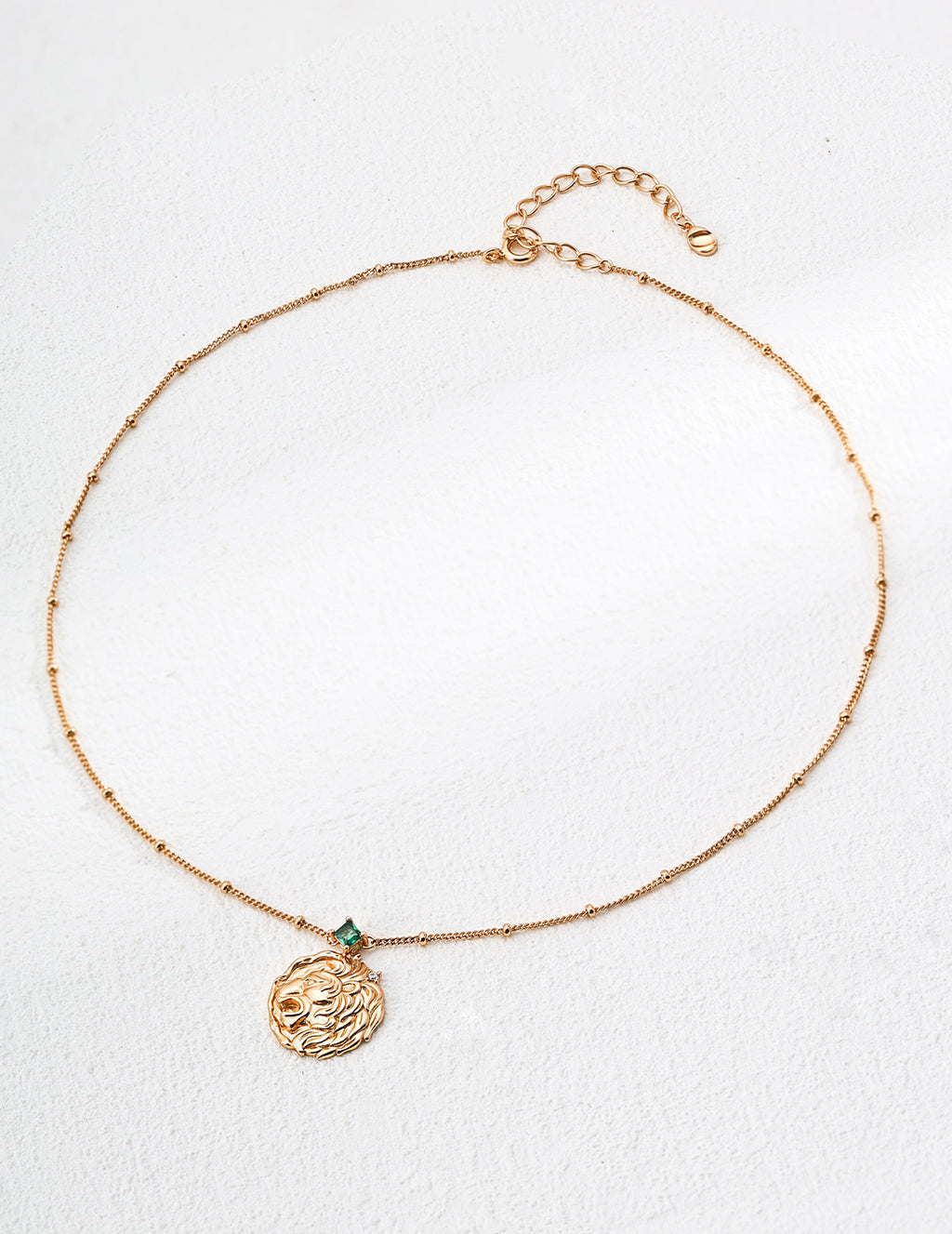 Leo Crest Necklace