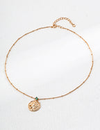 Leo Crest Necklace