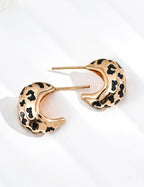 Noctra Leopard Hoops