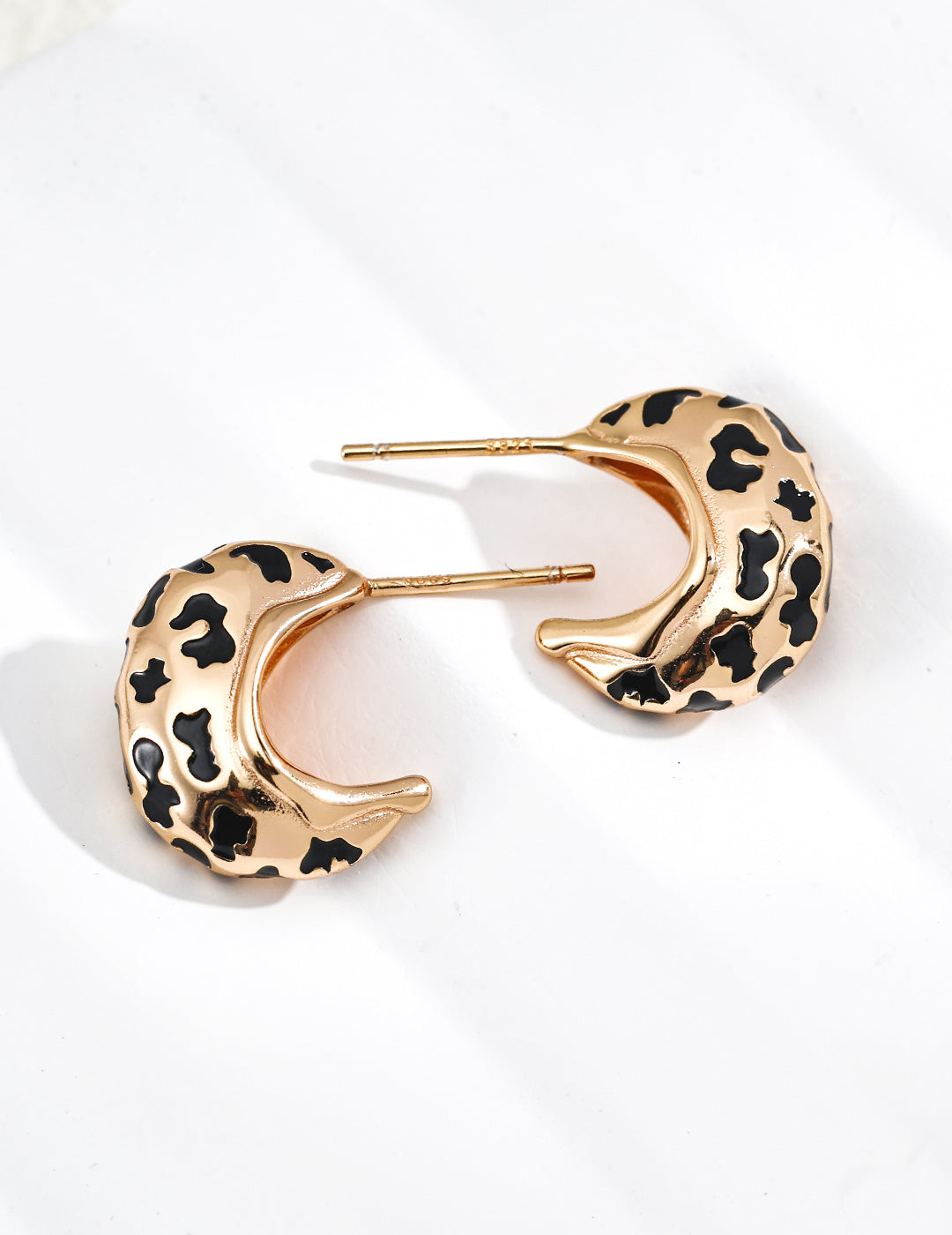 Noctra Leopard Hoops