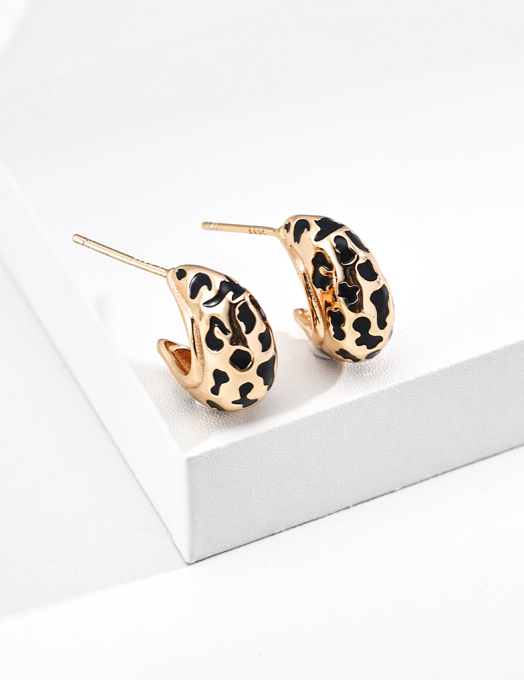 Noctra Leopard Hoops