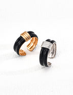 Noir Coil Ring