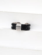 Noir Coil Ring
