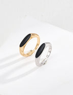 Noir Arc Ring
