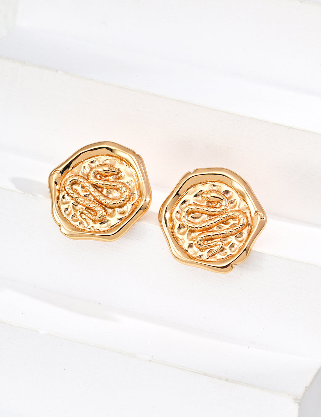 Ophis Serpent Earrings