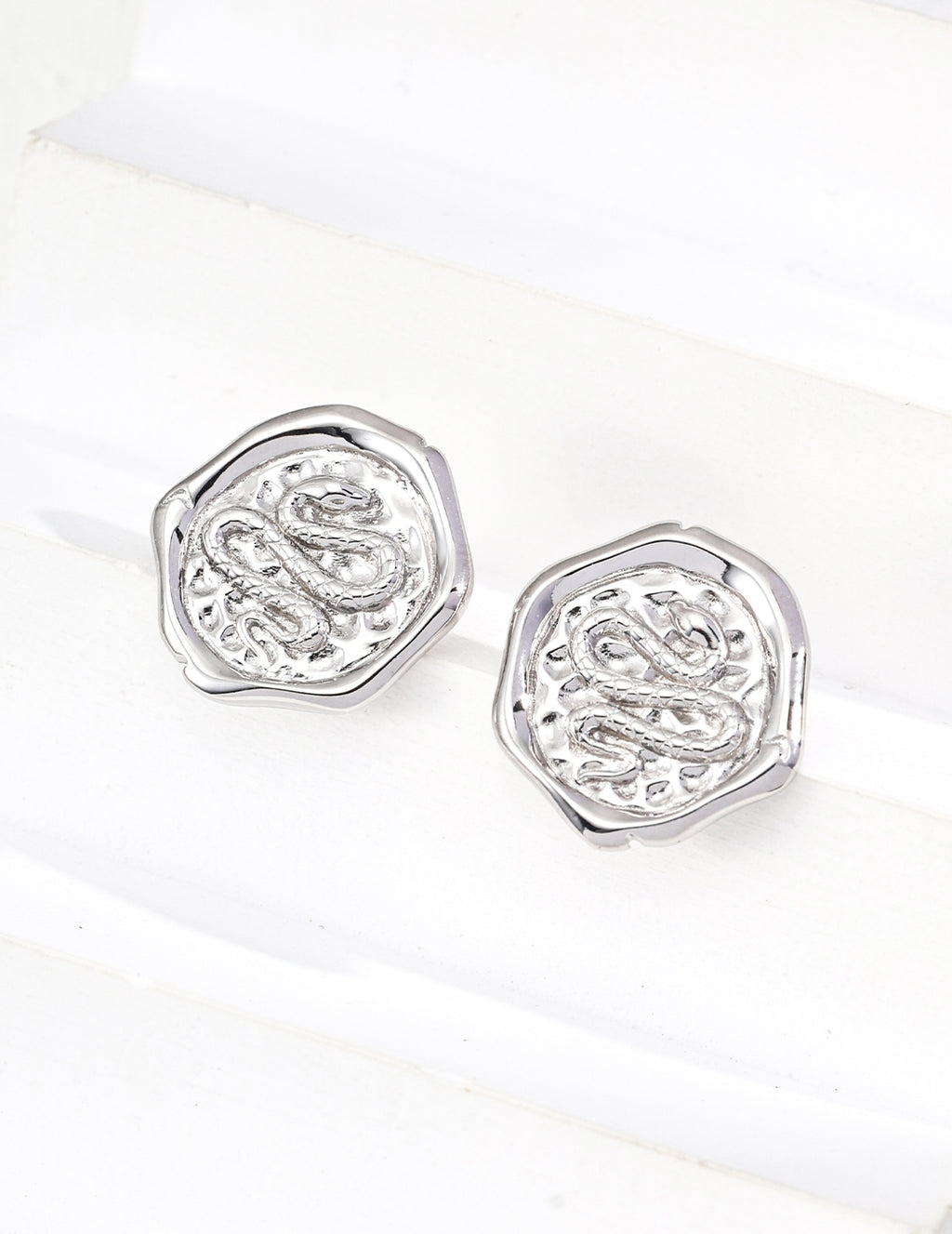 Ophis Serpent Earrings