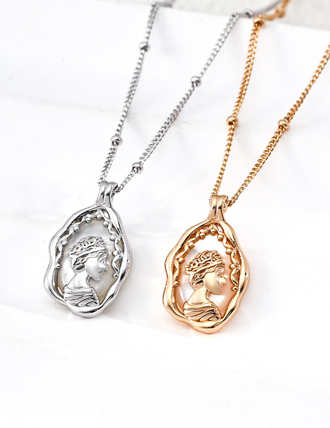 Regna Mother of Pearl Necklace