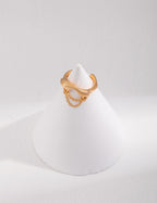 Tidal Cascade Adjustable Ring