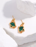Verra Malachite Earrings