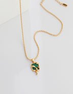 Verra Malachite Necklace