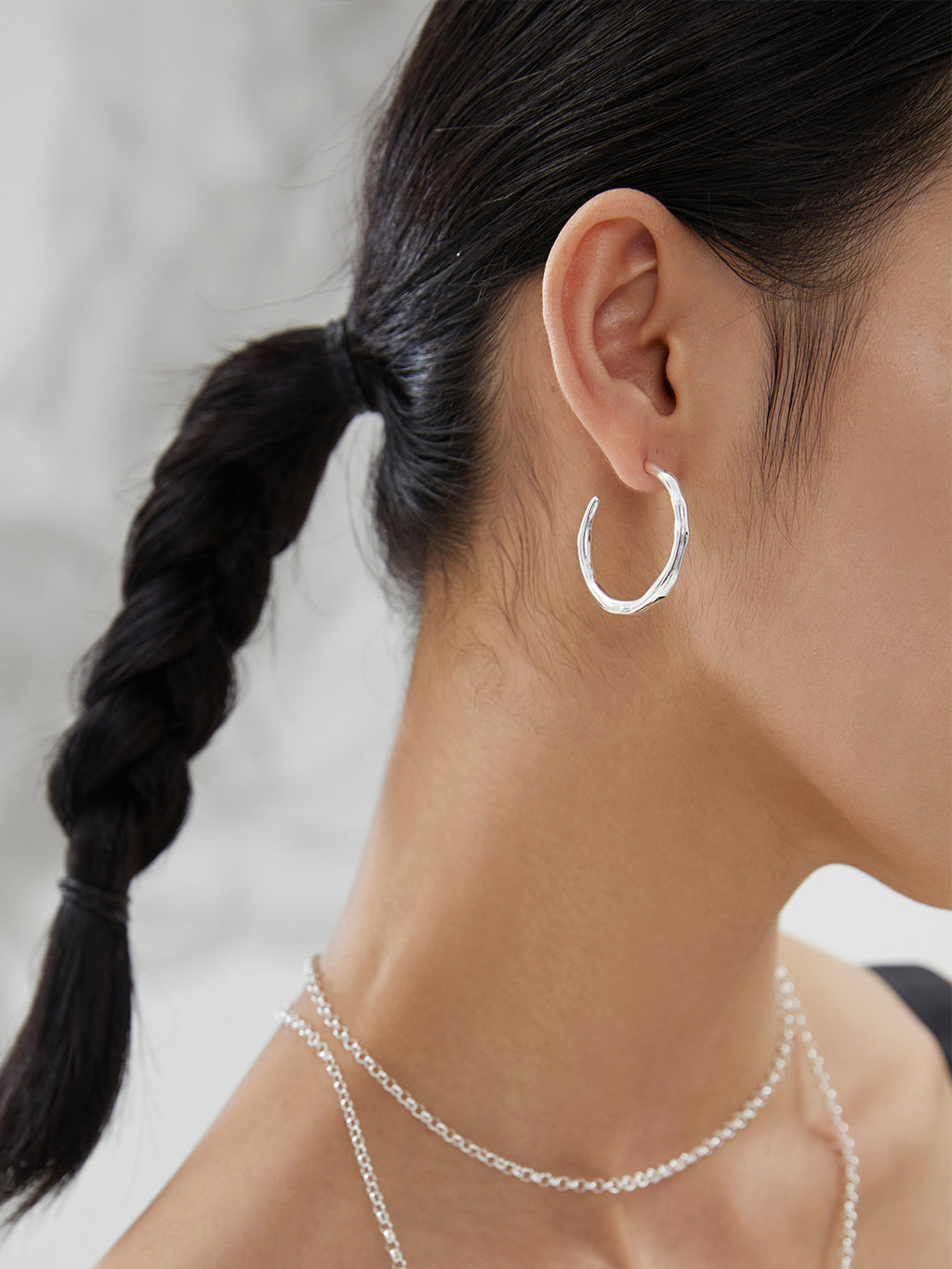 Volcara Hoop Earrings