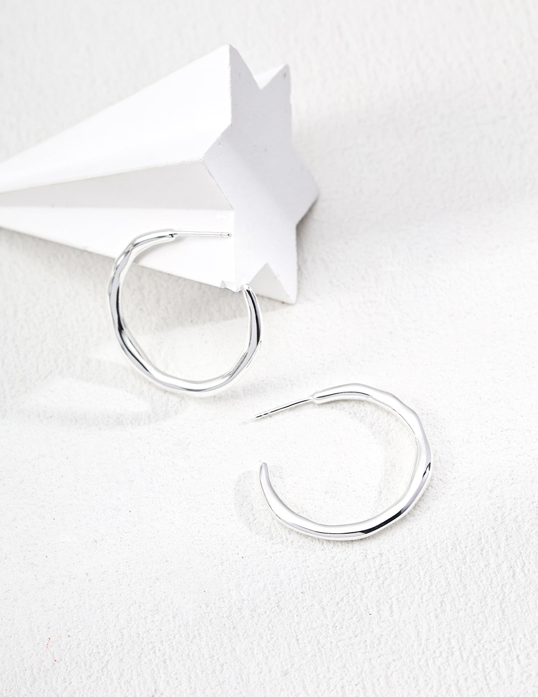 Volcara Hoop Earrings