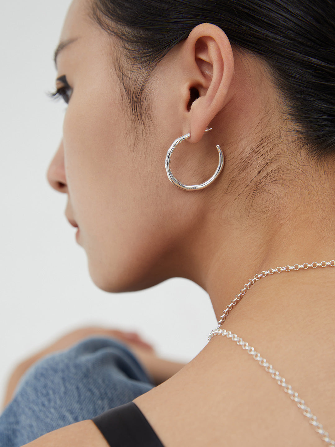 Volcara Hoop Earrings
