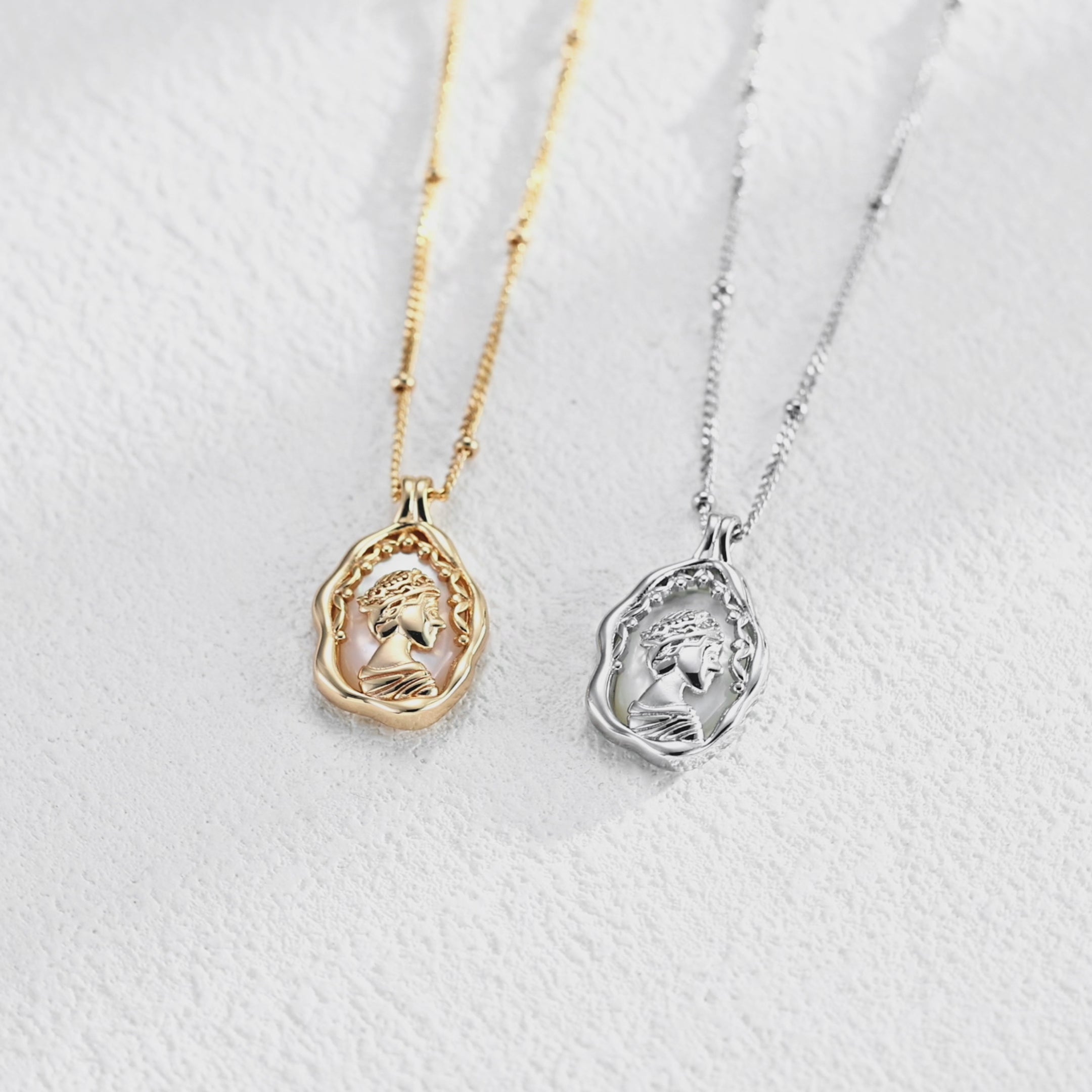 Regna Mother of Pearl Necklace