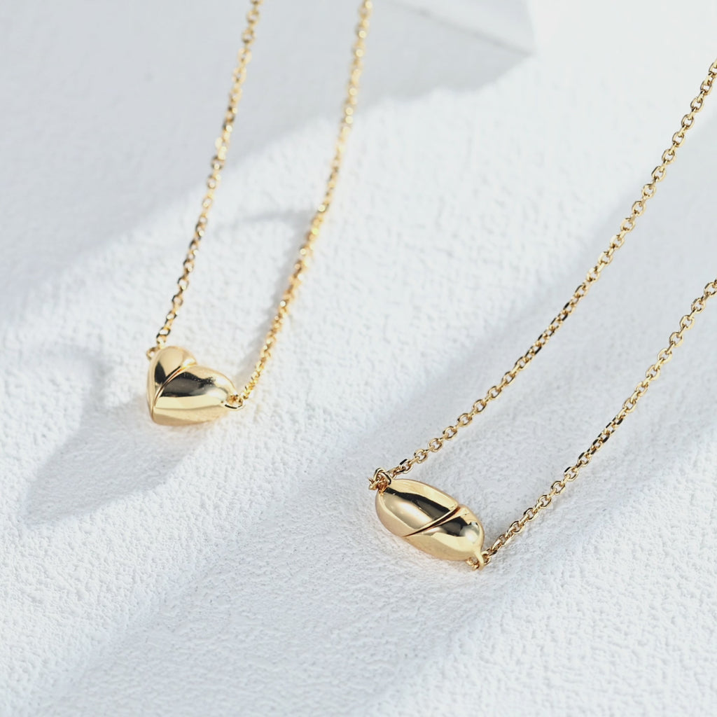 Toren Heart Magnet Necklace