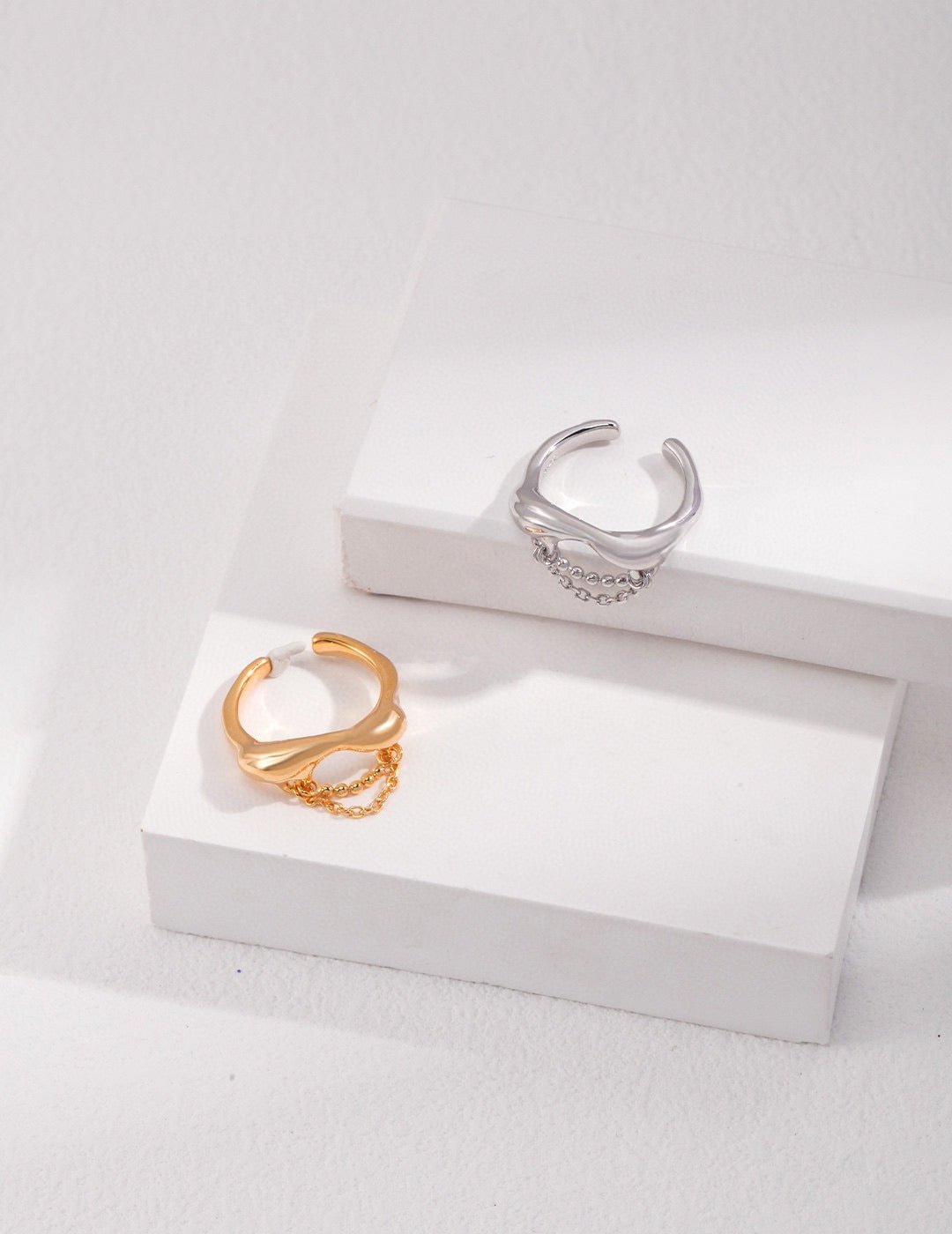 Tidal Cascade Adjustable Ring